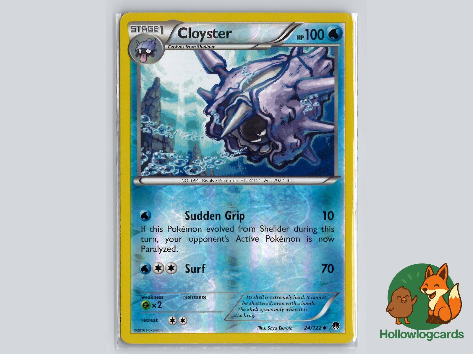 Cloyster (24/122) - BREAKpoint Pokémon Card