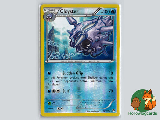Cloyster (24/122) - BREAKpoint Pokémon Card