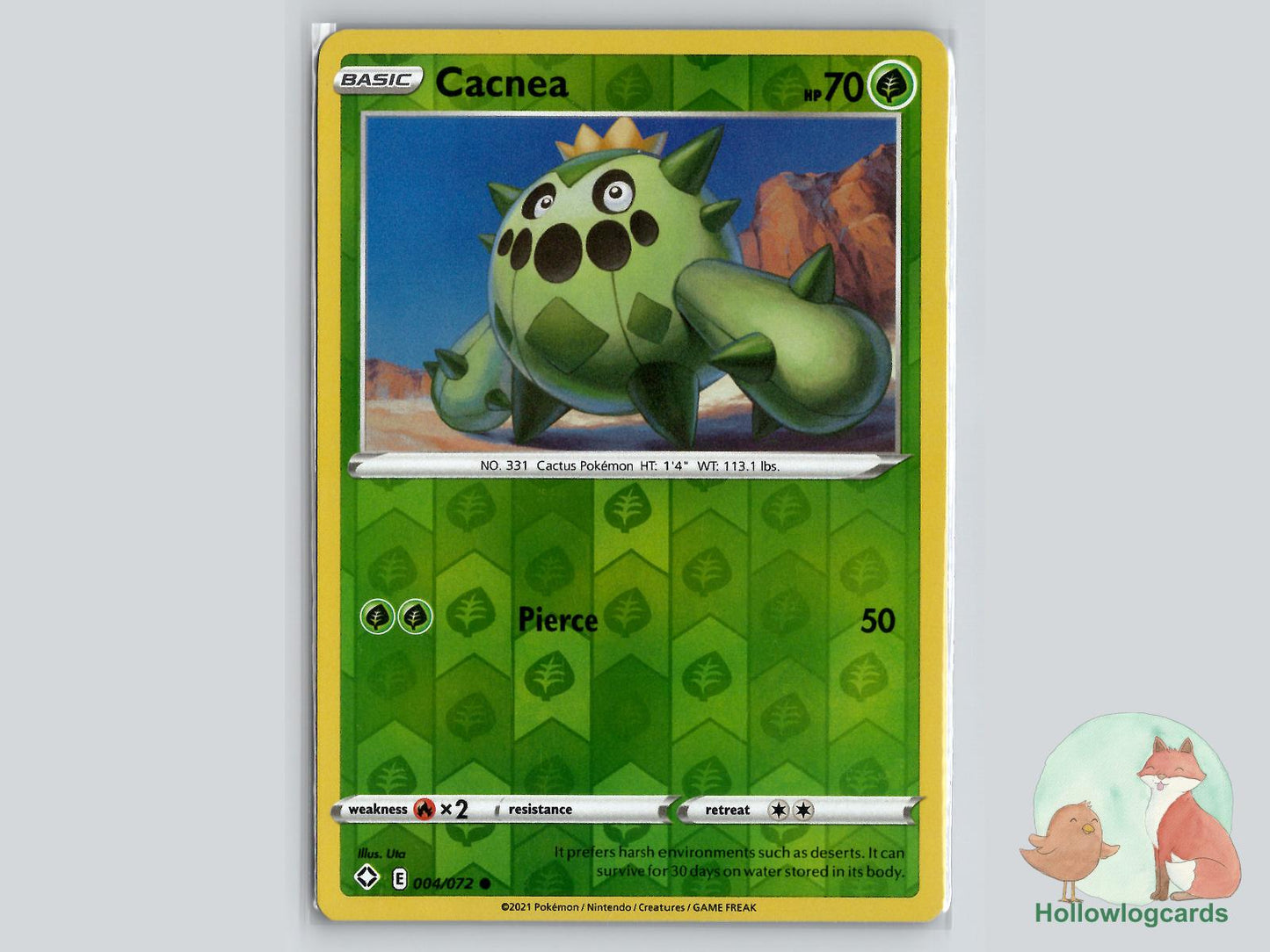 Cacnea (004/072) - Shining Fates Pokémon Card