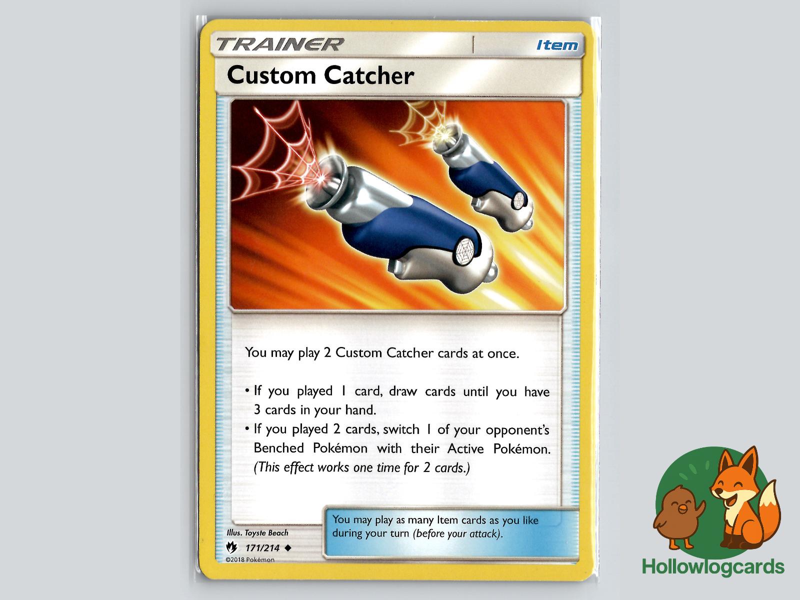 Custom Catcher (171/214) - Lost Thunder Pokémon Card