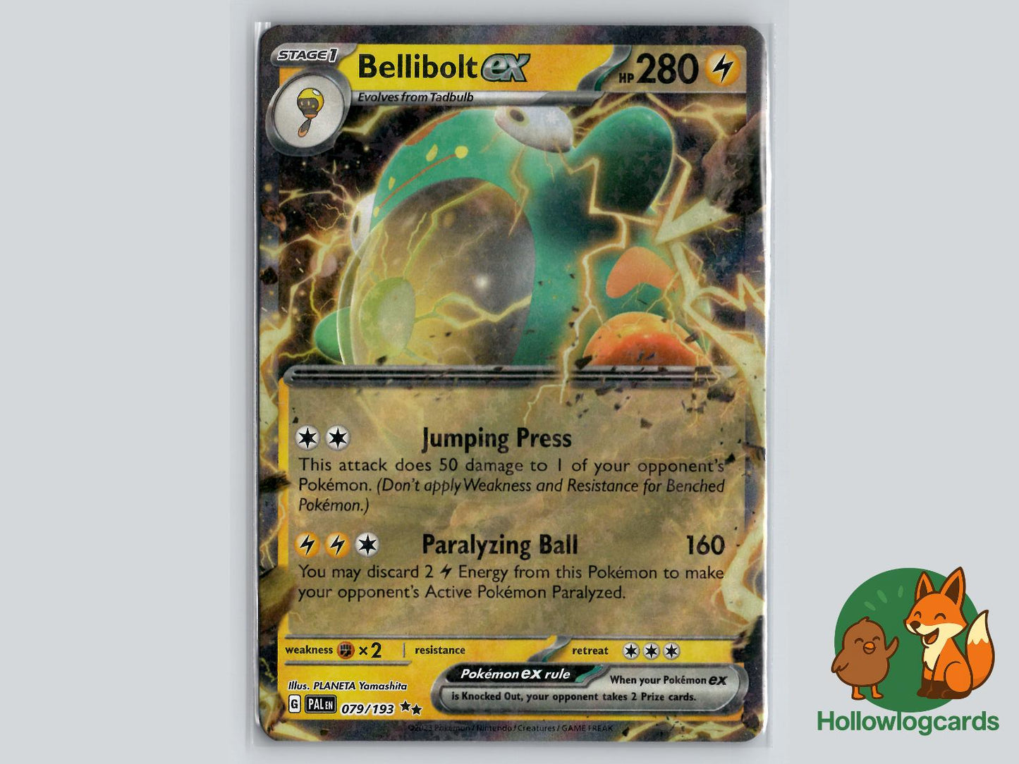 Bellibolt ex (079/193) - Paldea Evolved Pokémon Card