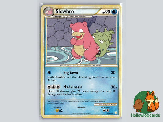 Image of Slowbro HeartGold and SoulSilver (HS) #52