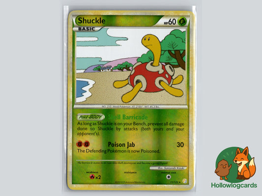 Image of Shuckle HeartGold and SoulSilver (HS) #11