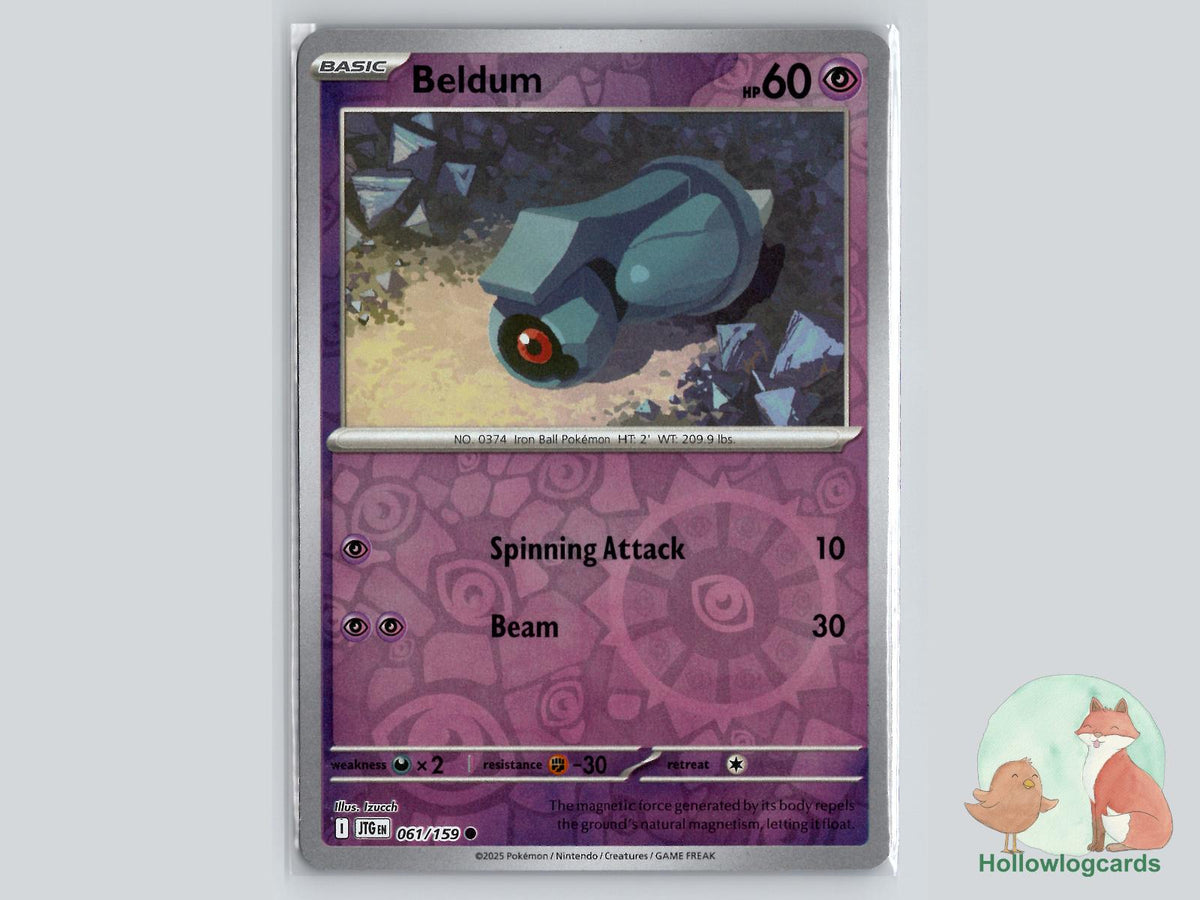 Beldum (061/159) - Journey Together Pokémon Card