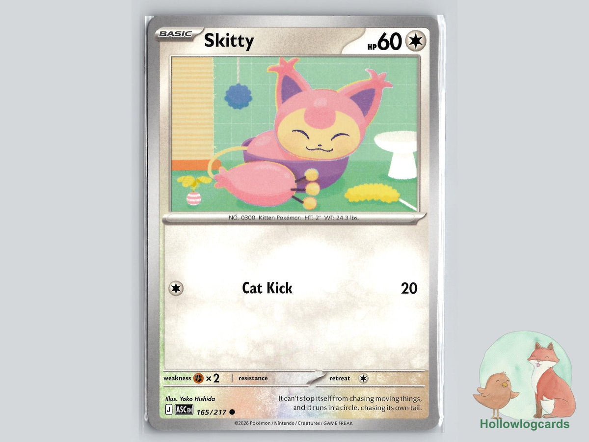 Skitty (165/217) Pokémon Card