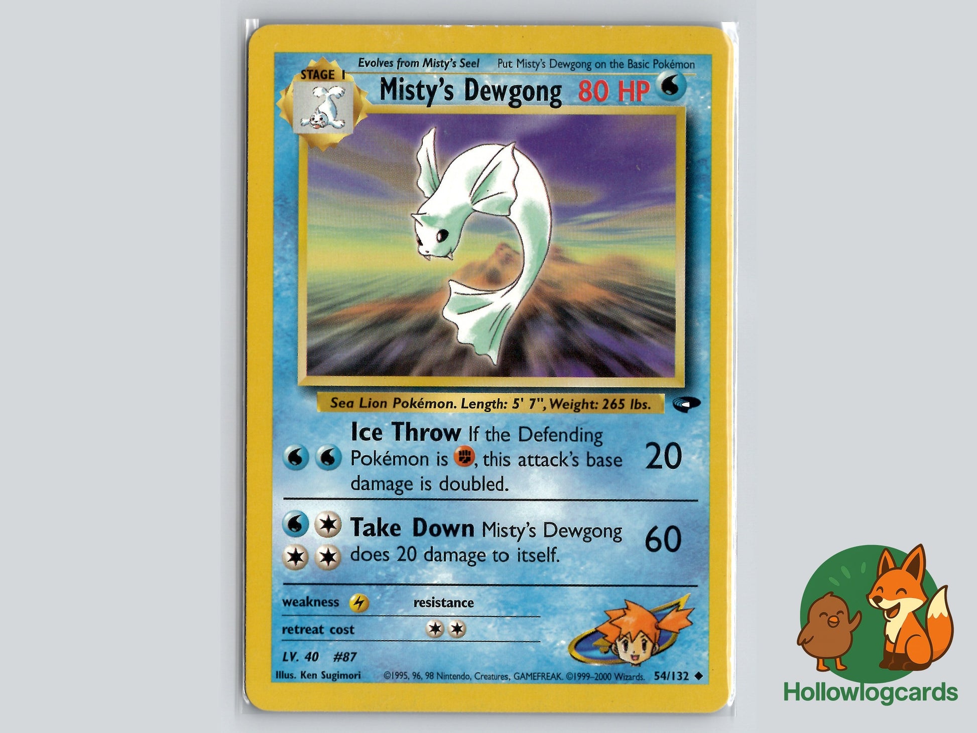 Image of Mistys Dewgong Gym Challenge (G2) #54