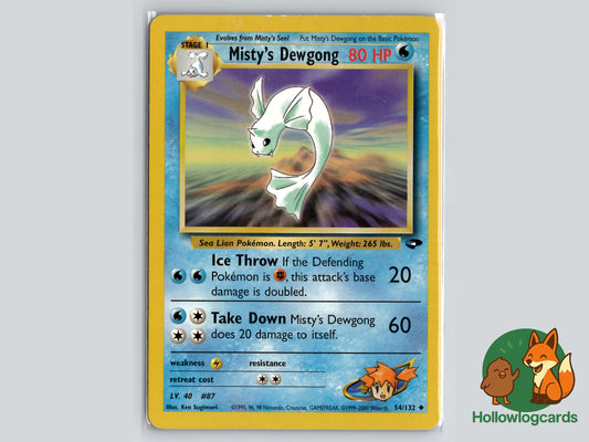 Image of Mistys Dewgong Gym Challenge (G2) #54