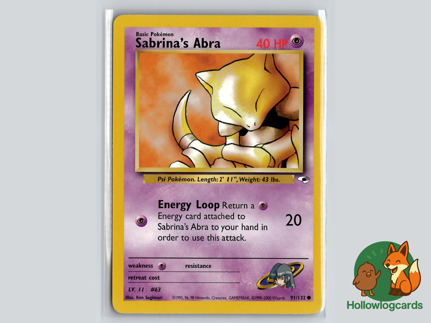Image of Sabrinas Abra Gym Heroes (G1) #91