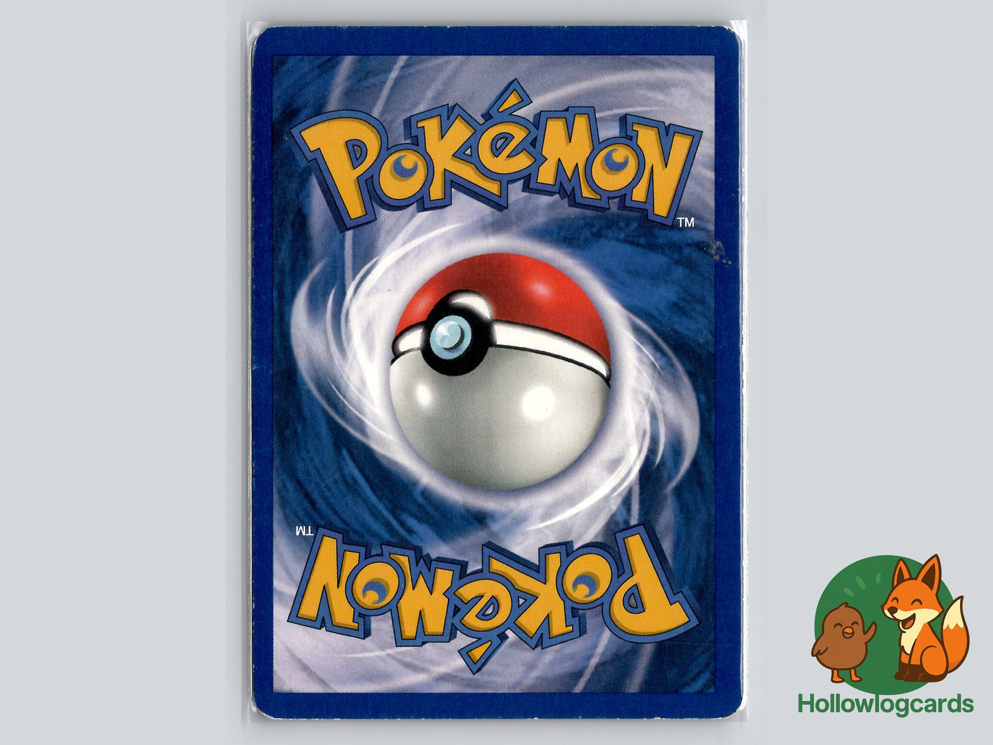 Back of Blaines Growlithe Gym Heroes (G1) #35