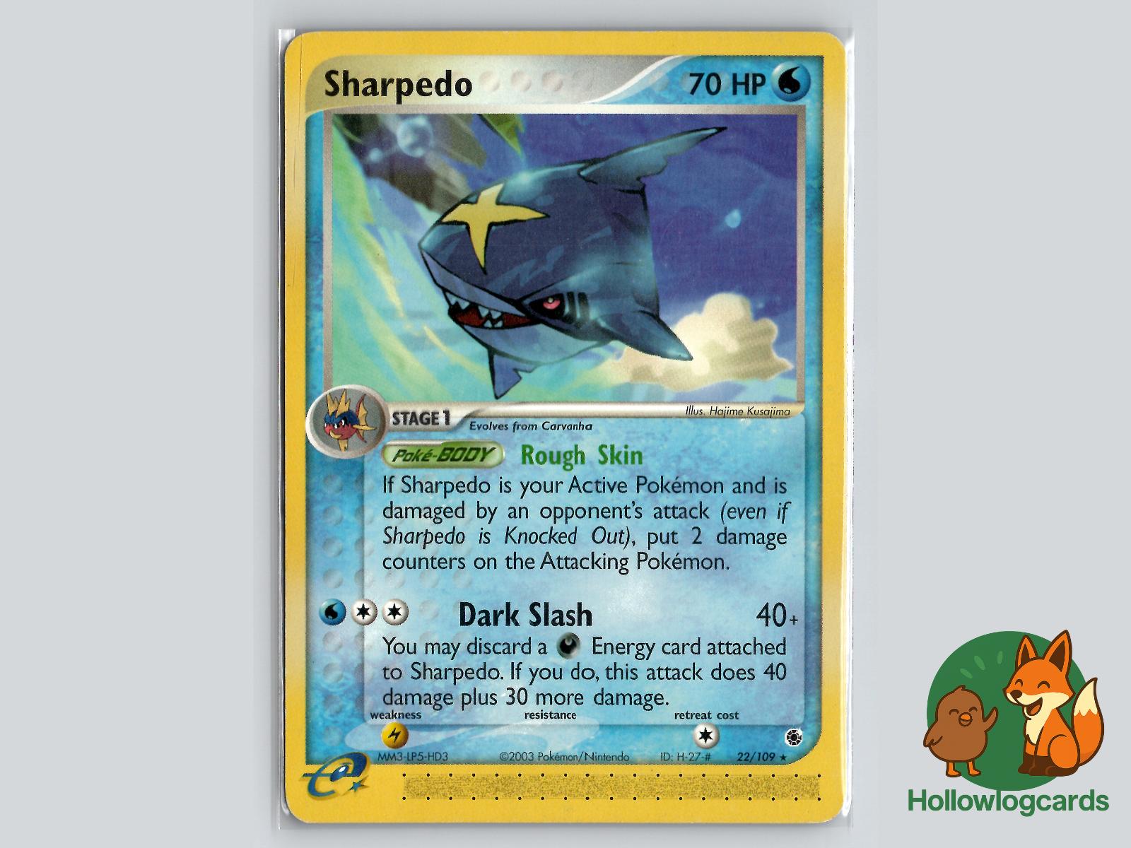 Sharpedo (22/109) - Ruby & Sapphire Pokémon Card