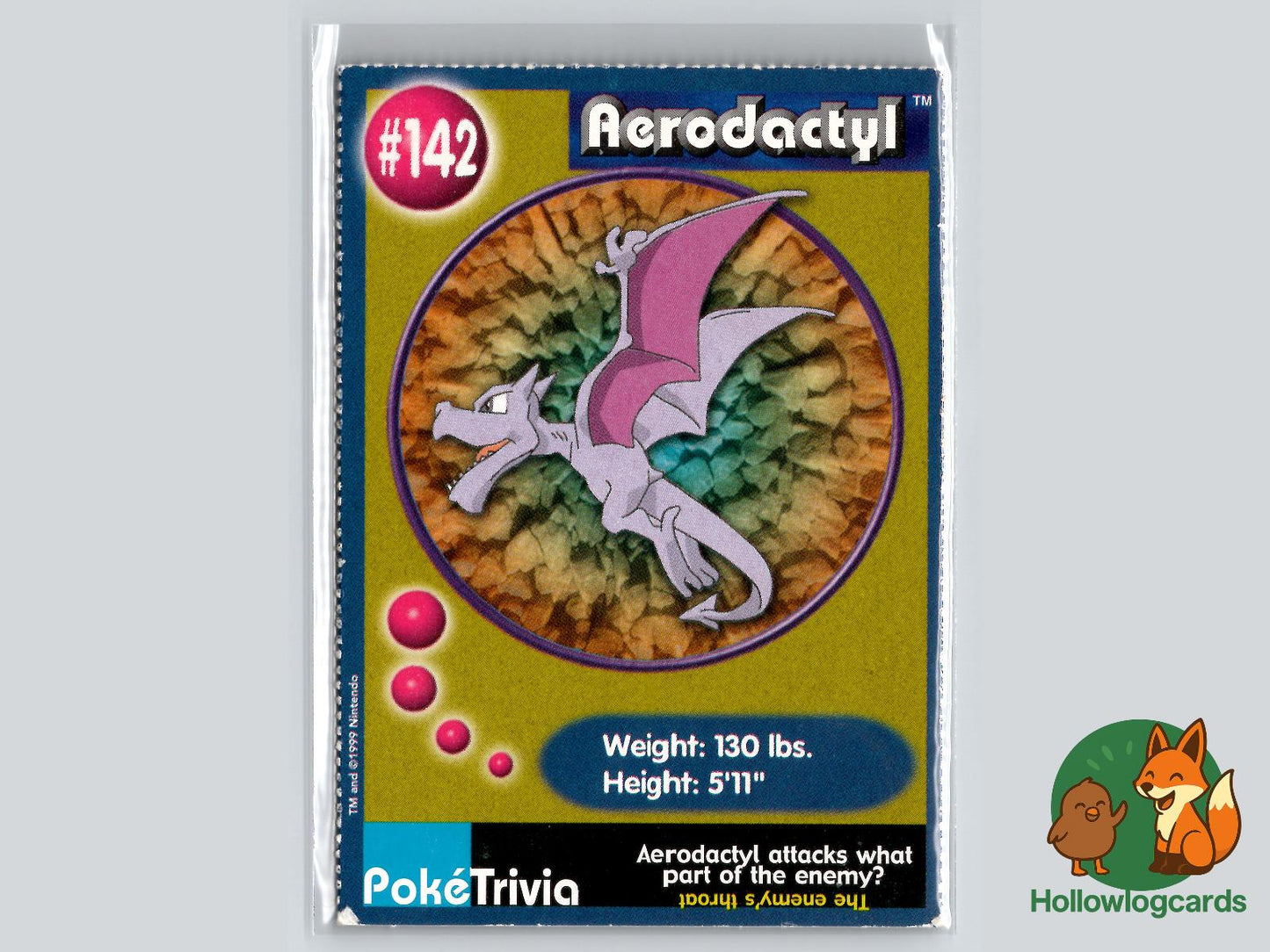 Aerodactyl (142) Pokémon Card