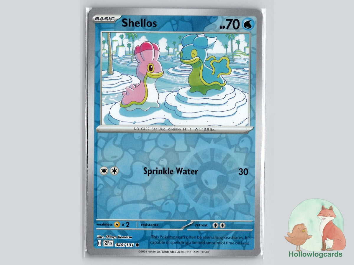 Shellos (046/191) - Surging Sparks Pokémon Card