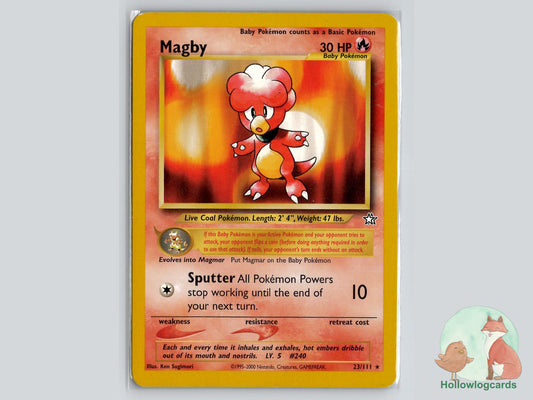 Magby (23/111) - Neo Genesis Pokémon Card