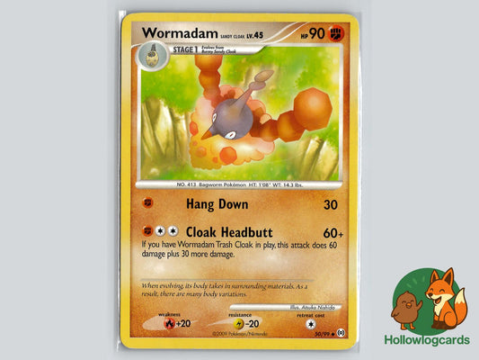 Wormadam Sandy Cloak (50/99) - Arceus Pokémon Card