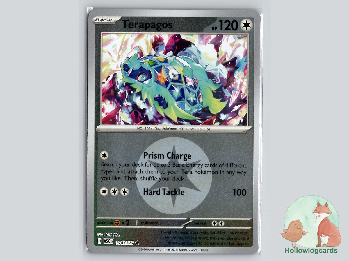 Terapagos (178/217) Pokémon Card