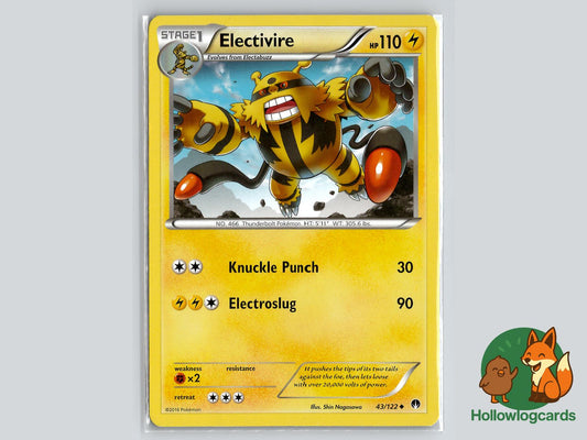 Electivire (43/122) - BREAKpoint Pokémon Card