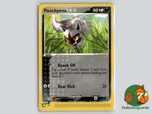 Poochyena (64/109) - Ruby & Sapphire Pokémon Card