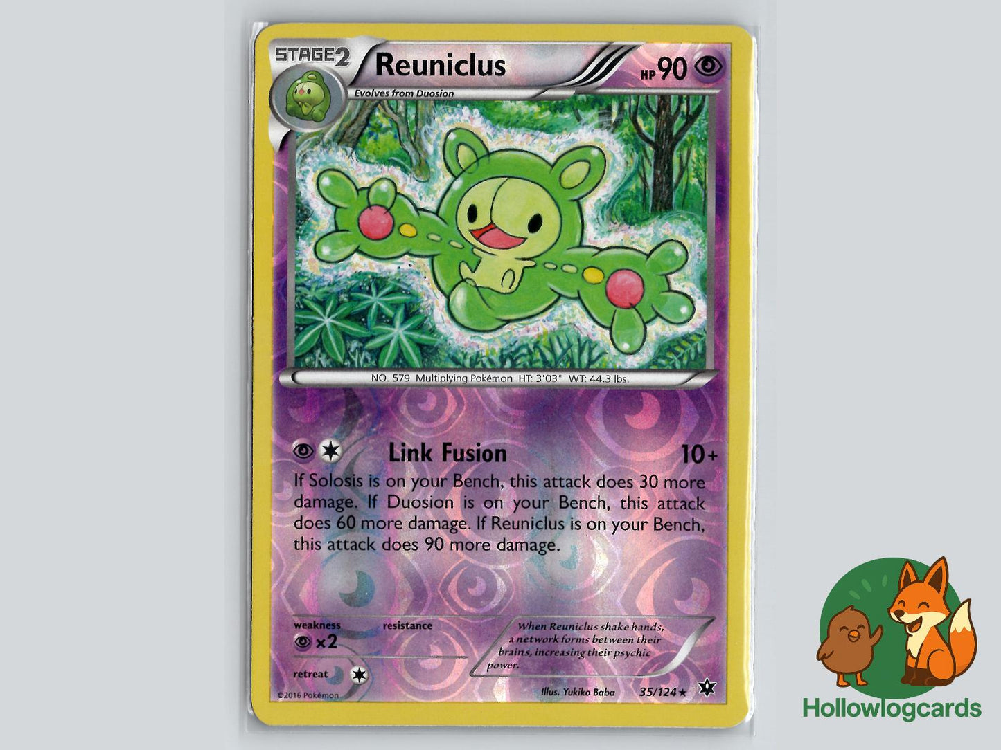 Reuniclus (35/124) - Fates Collide Pokémon Card