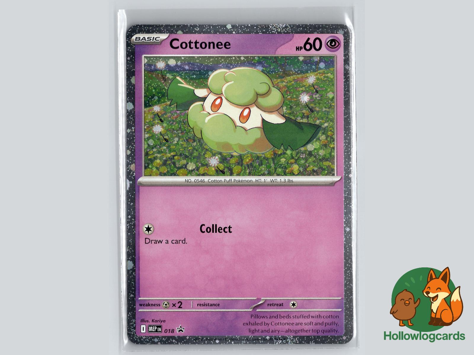 Cottonee (018) - Mega Evolution Pokémon Card
