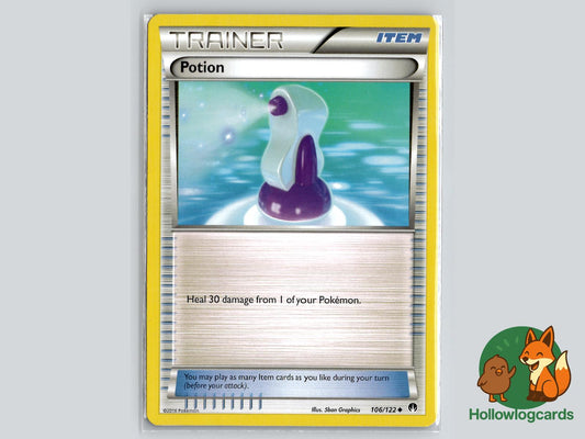 Potion (106/122) - BREAKpoint Pokémon Card