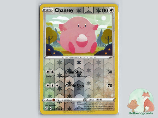 Chansey (202/264) - Fusion Strike Pokémon Card