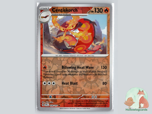 Centiskorch (028/191) - Surging Sparks Pokémon Card