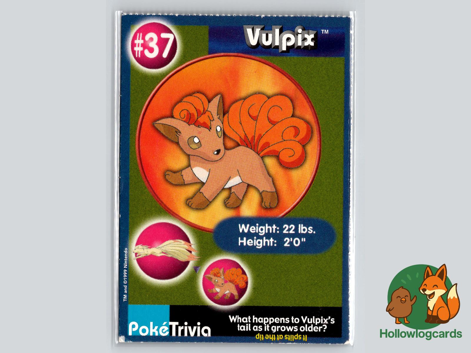 Vulpix (37) Pokémon Card
