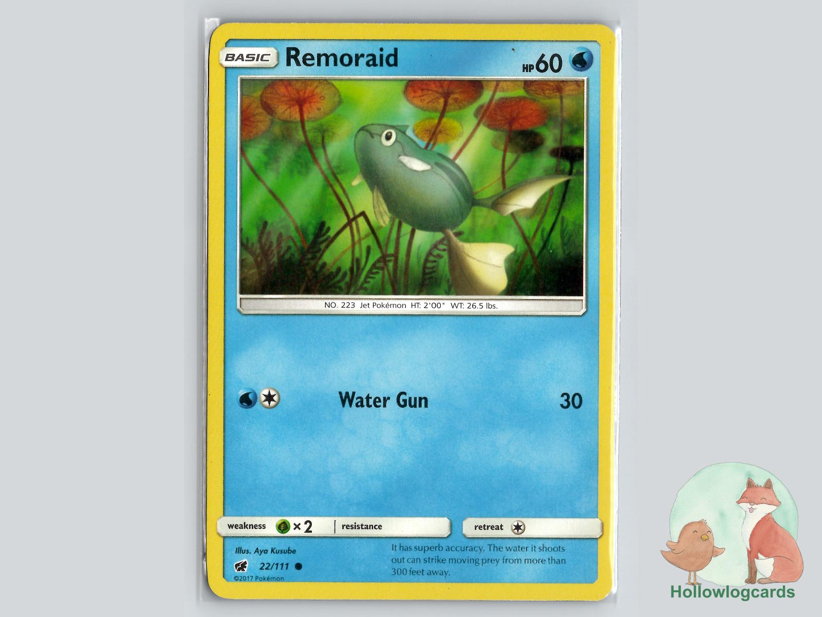 Remoraid (22/111) - Crimson Invasion Pokémon Card
