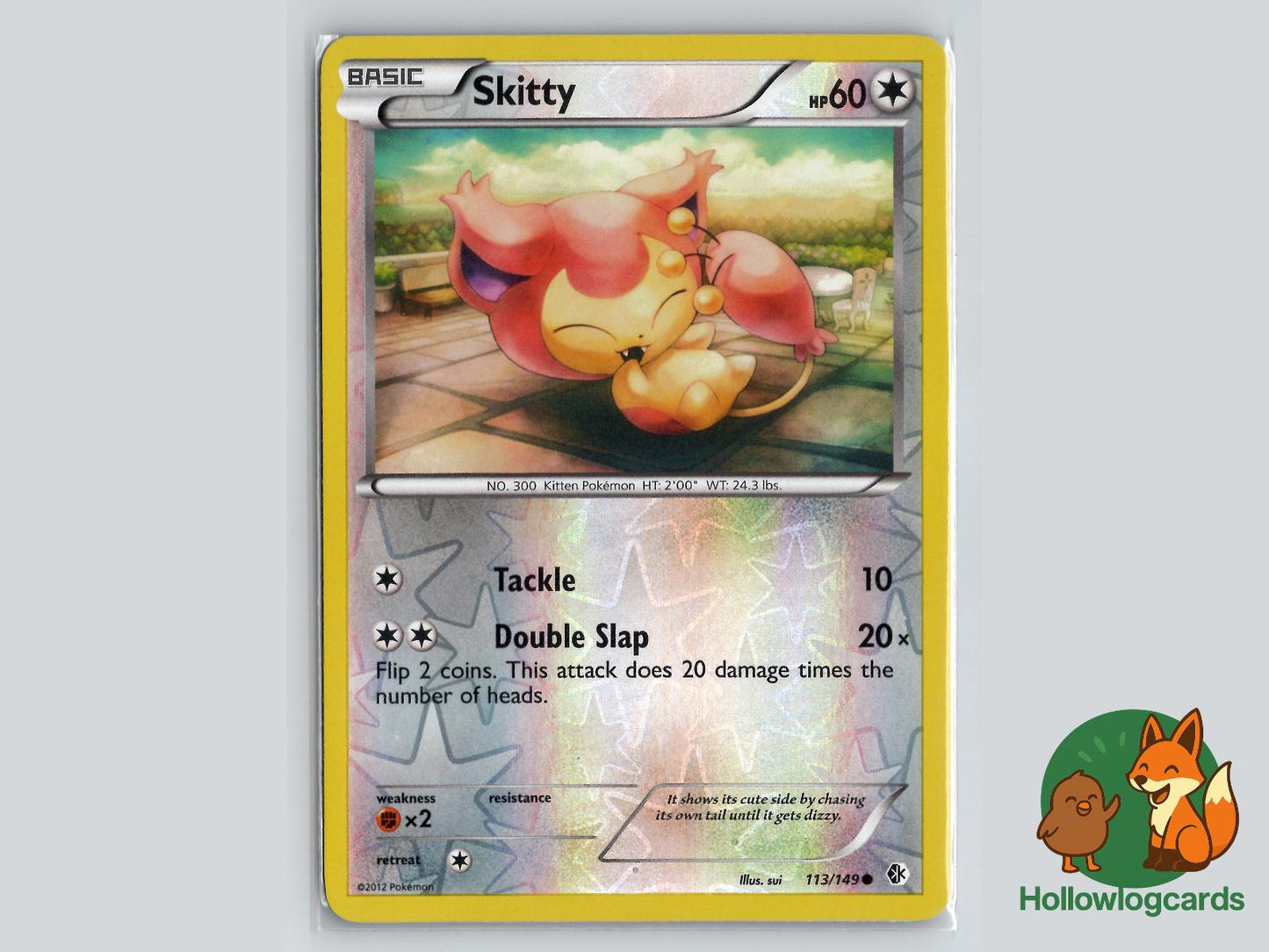 Skitty (113/149) - Boundaries Crossed Pokémon Card