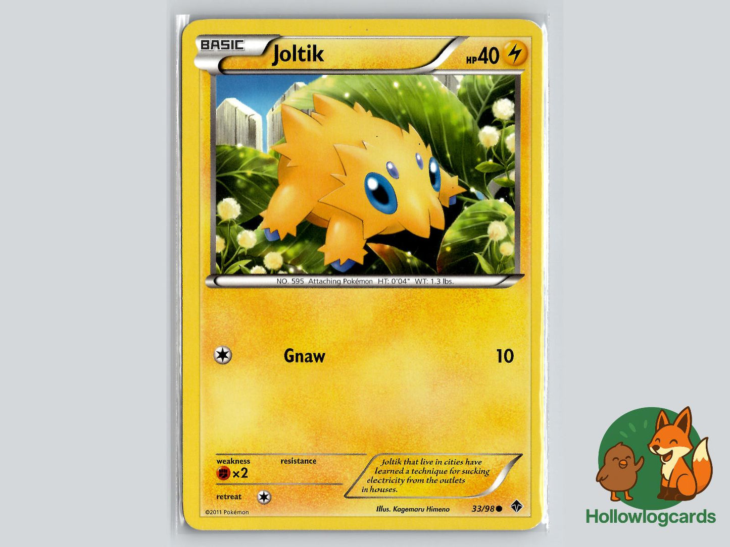 Joltik (33/98) - Emerging Powers Pokémon Card