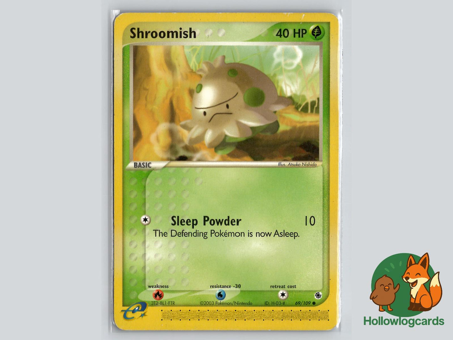 Shroomish (69/109) - Ruby & Sapphire Pokémon Card