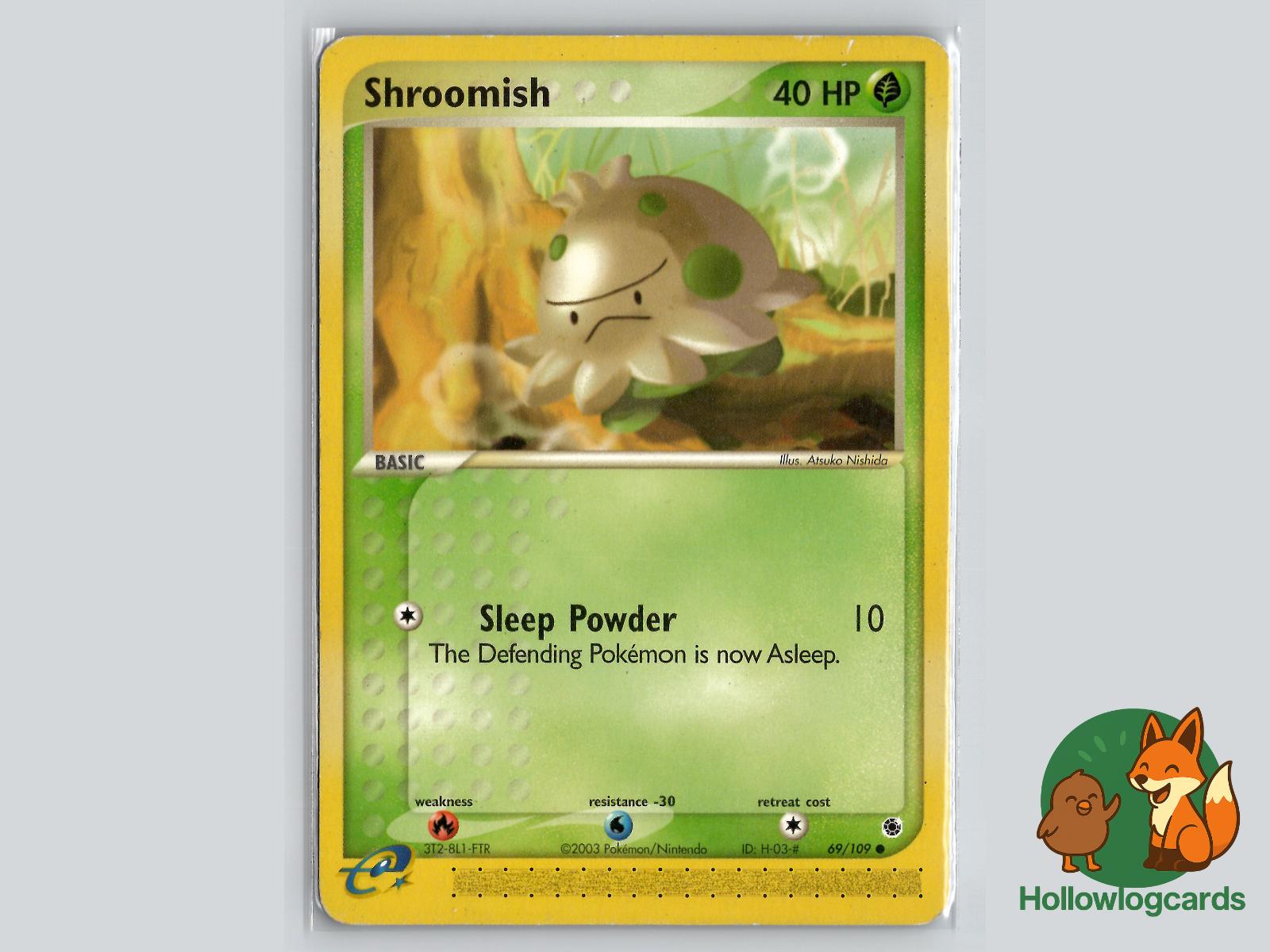 Shroomish (69/109) - Ruby & Sapphire Pokémon Card