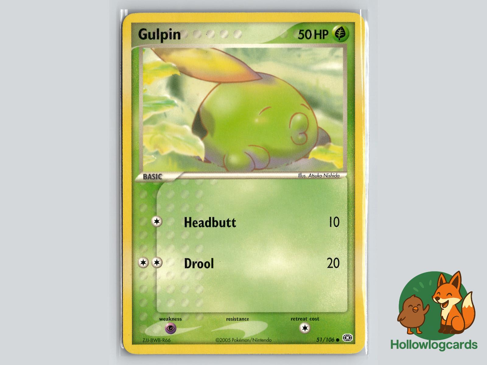Gulpin (51/106) - Emerald Pokémon Card