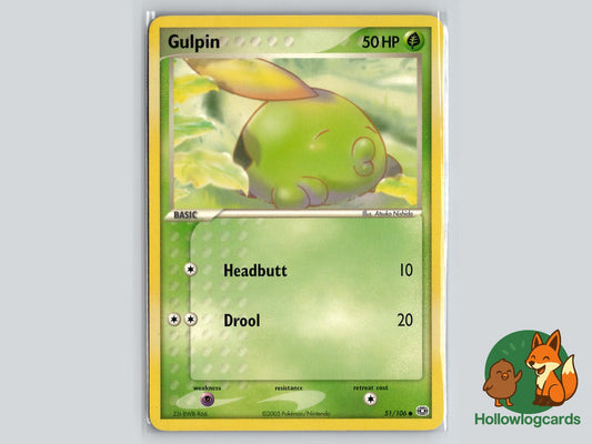 Gulpin (51/106) - Emerald Pokémon Card