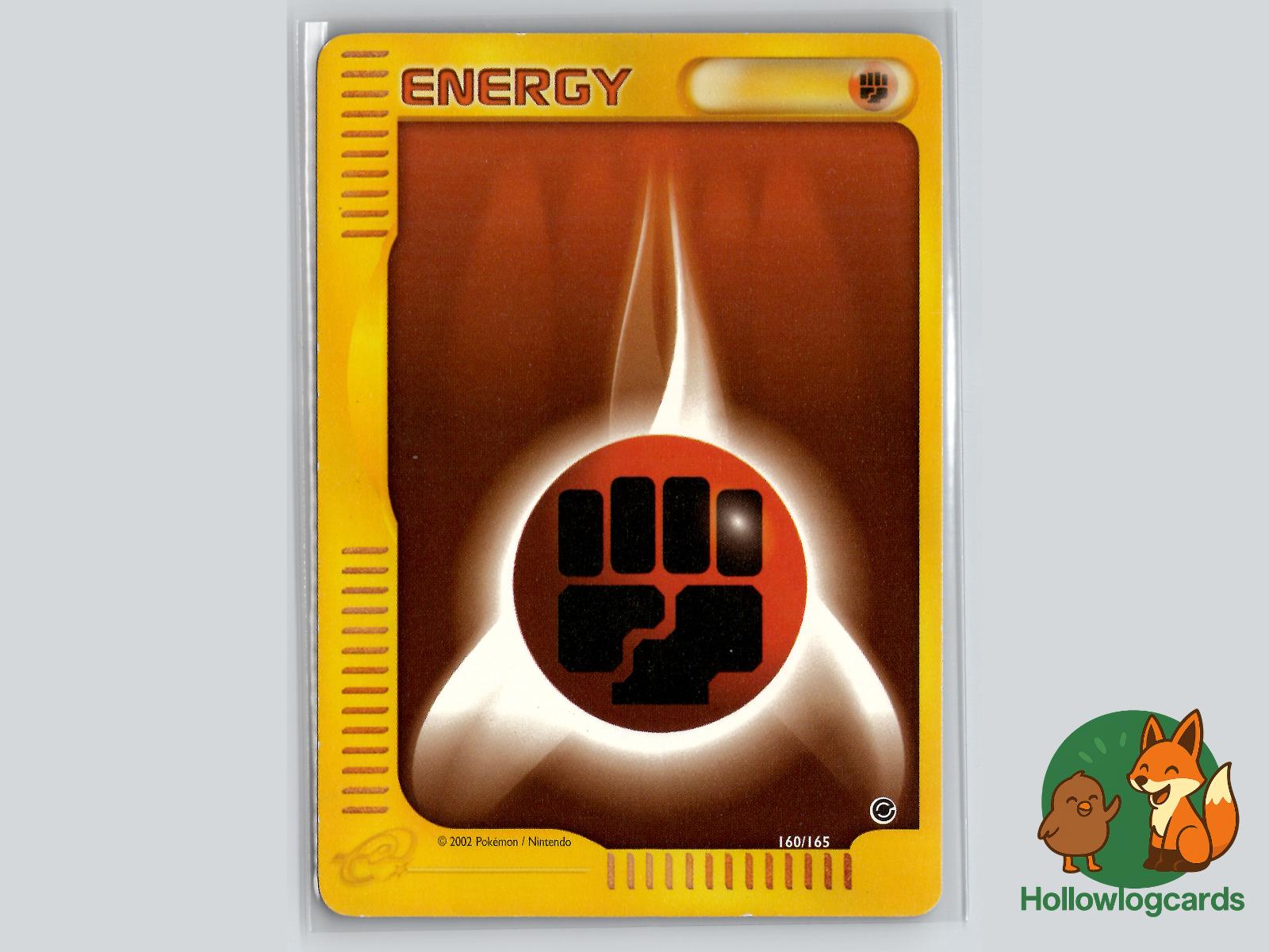 Fighting Energy (160/165) - Expedition Base Set Pokémon Card
