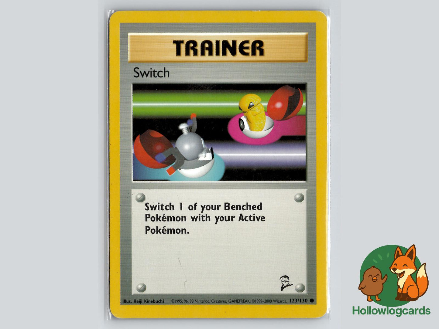 Switch (123/130) - Base Set 2 Pokémon Card