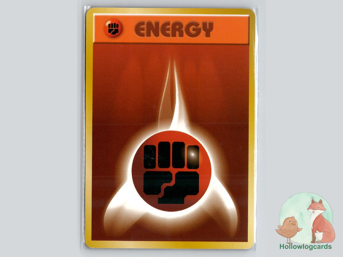 Fighting Energy - Base Pokémon Card