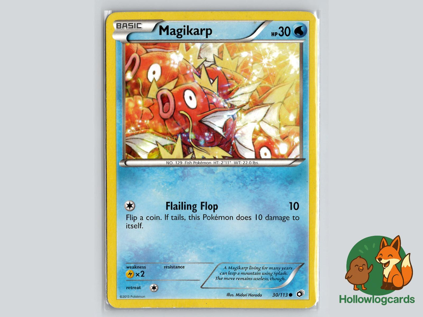 Magikarp (30/113) - Legendary Treasures Pokémon Card