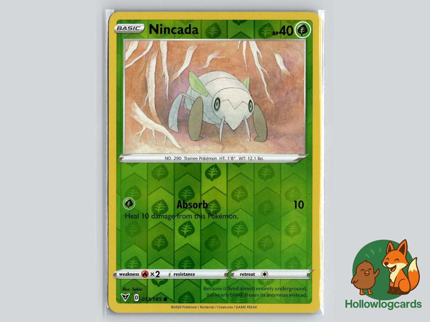 Nincada (013/185) - Vivid Voltage Pokémon Card