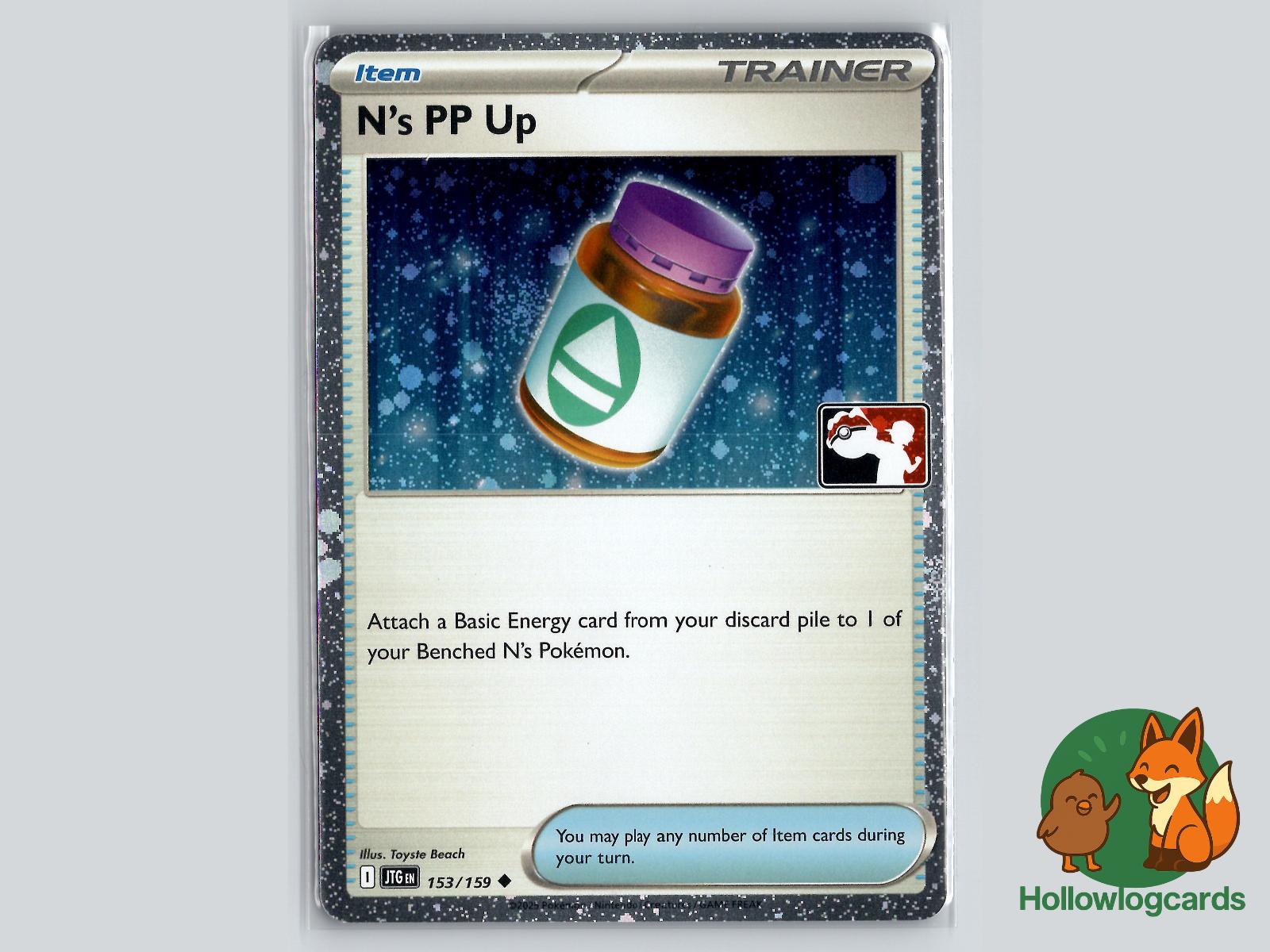 N's PP Up (153/159) Pokémon Card