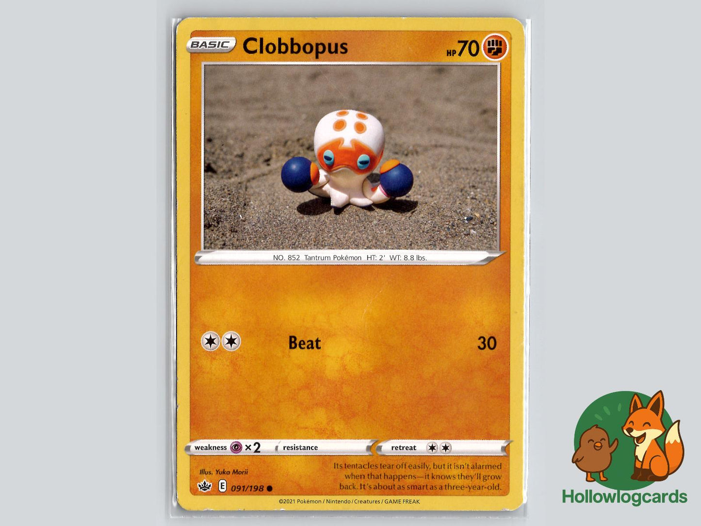 Clobbopus (091/198) - Chilling Reign Pokémon Card