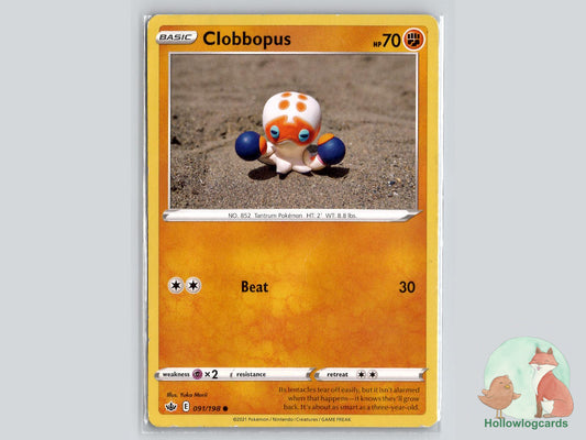 Clobbopus (091/198) - Chilling Reign Pokémon Card