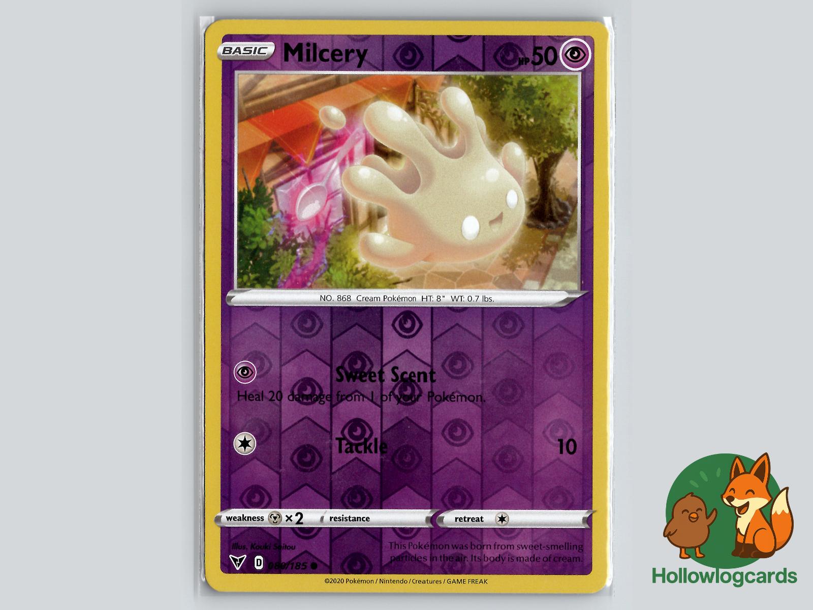 Milcery (080/185) - Vivid Voltage Pokémon Card