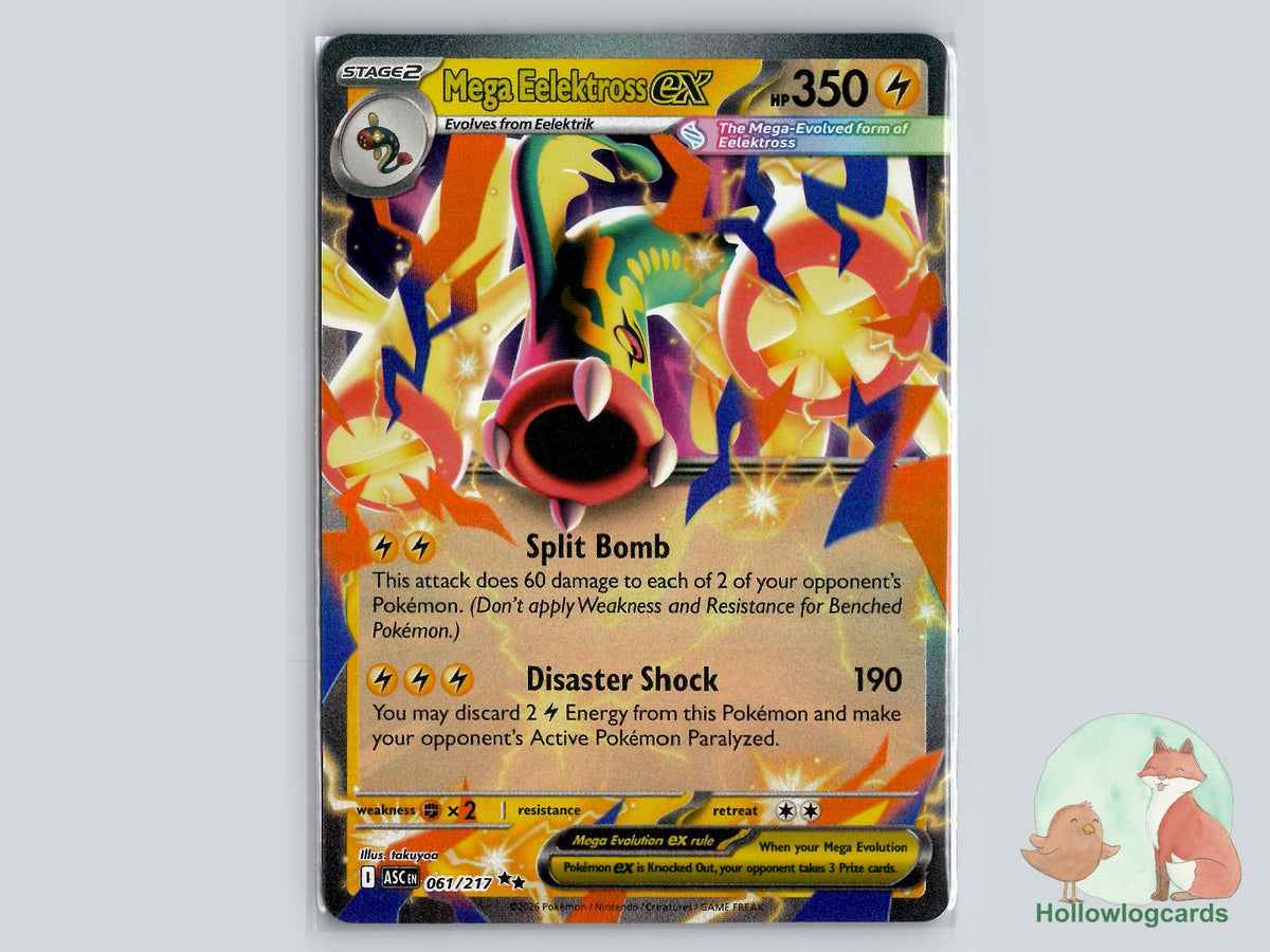 Mega Eelektross ex (061/217) Pokémon Card