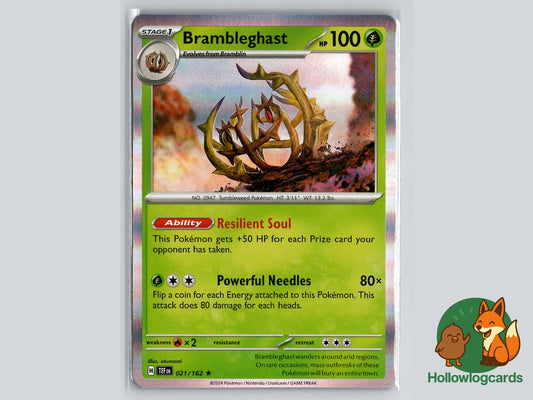 Brambleghast (021/162) - Temporal Forces Pokémon Card