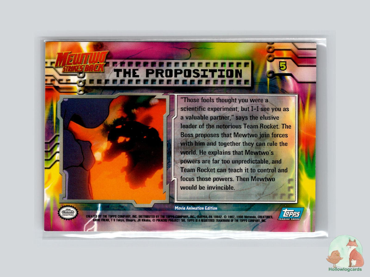 The Proposition [Persian] (#5) - Topps Mewtwo Strikes Back