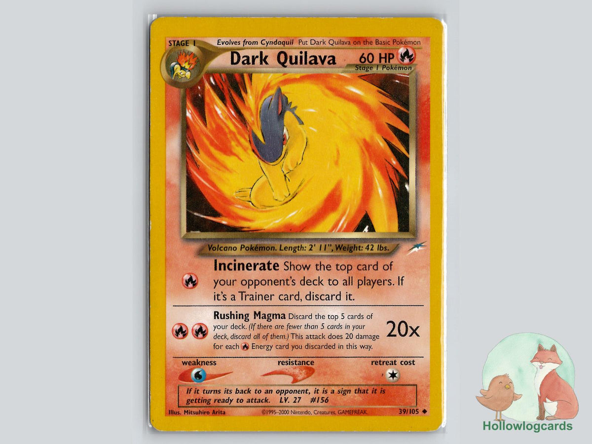 Dark Quilava (39/105) - Neo Destiny Pokémon Card