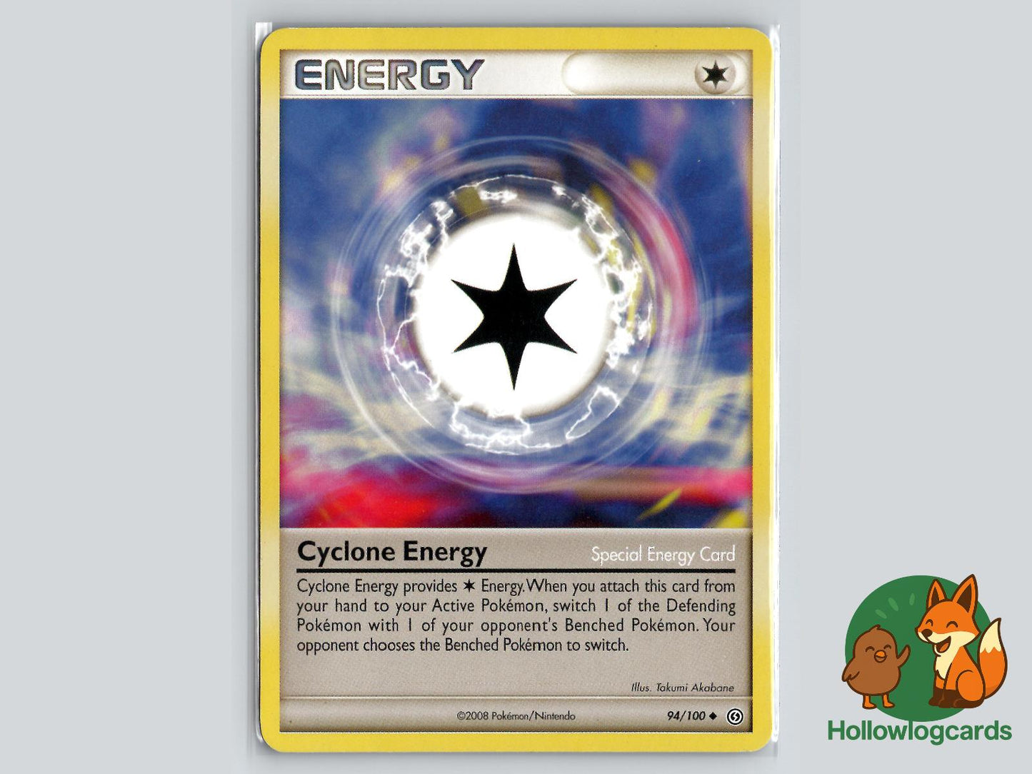Cyclone Energy (94/100) - Stormfront Pokémon Card