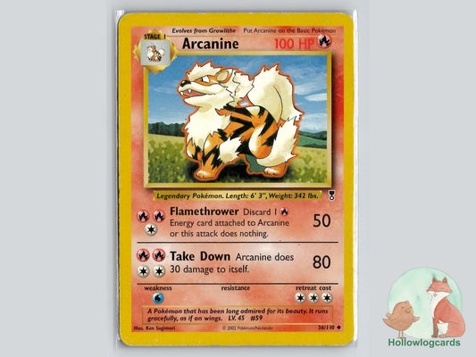 Arcanine (36/110) - Legendary Collection Pokémon Card