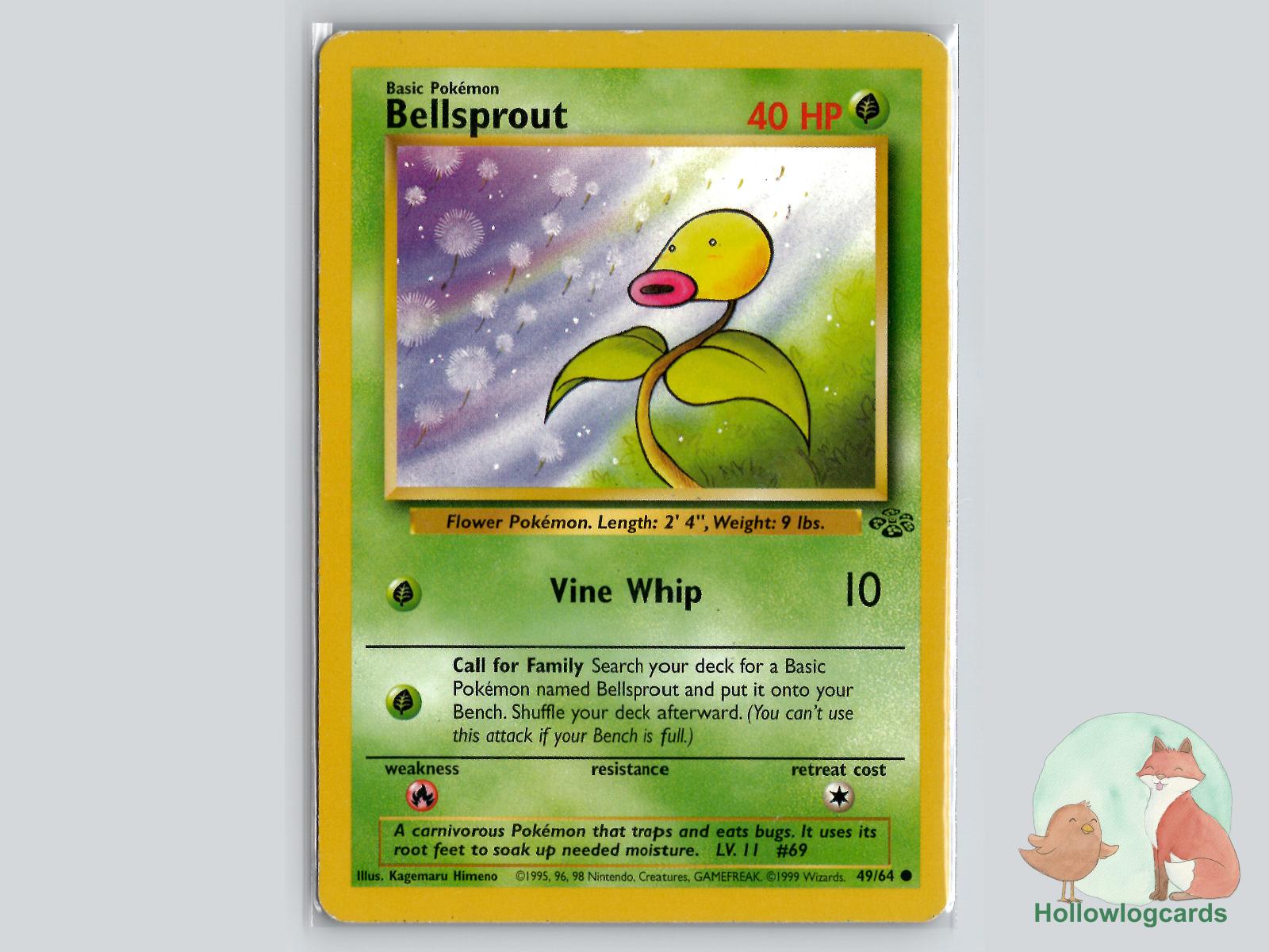 Bellsprout (49/64) - Jungle Pokémon Card
